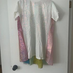 Queen of Sparkles T-Shirt Dress (NWOT)